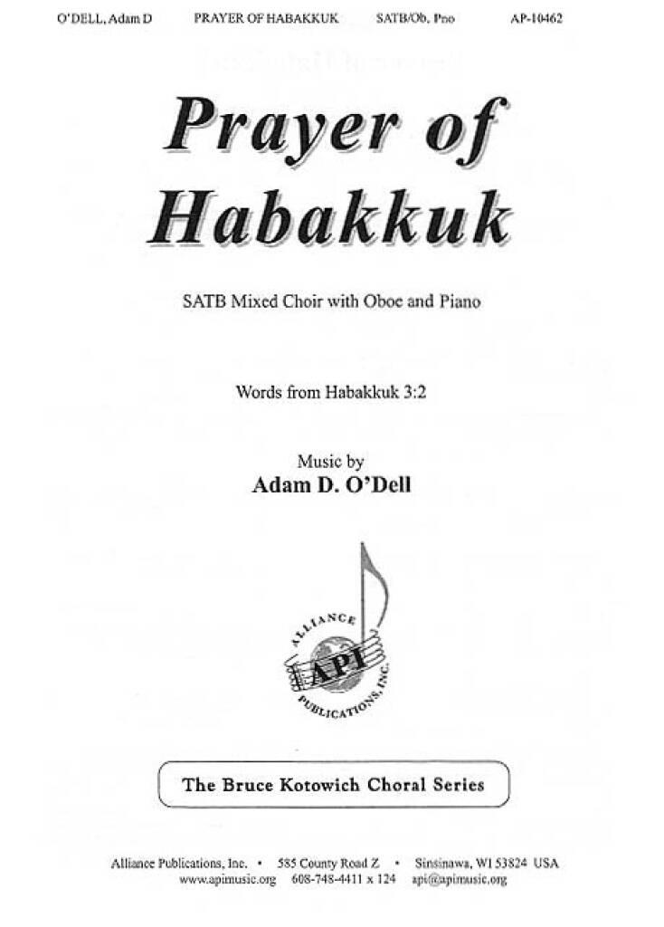 Prayer of Habakkuk
